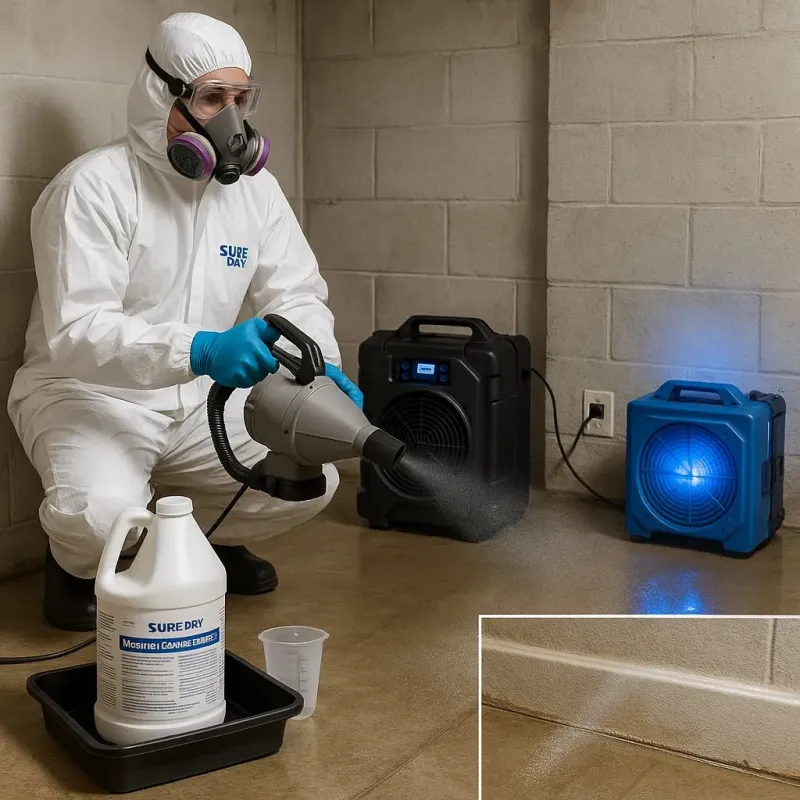 Sanitization and Odor Removal process in Cambria, IL